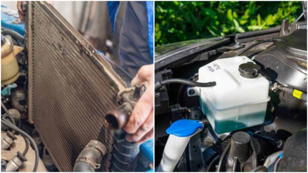 How to check radiator leaks