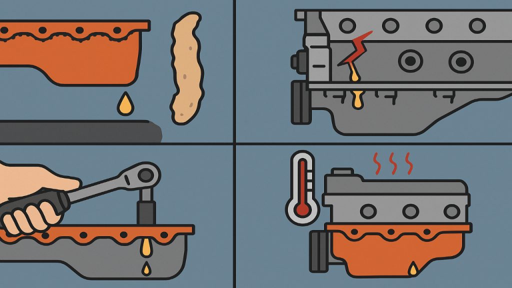 Why Oil Pan Gaskets Leak 