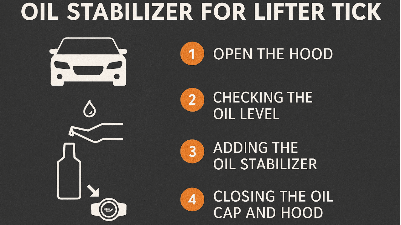 Lucas oil stabilizer for lifter tick