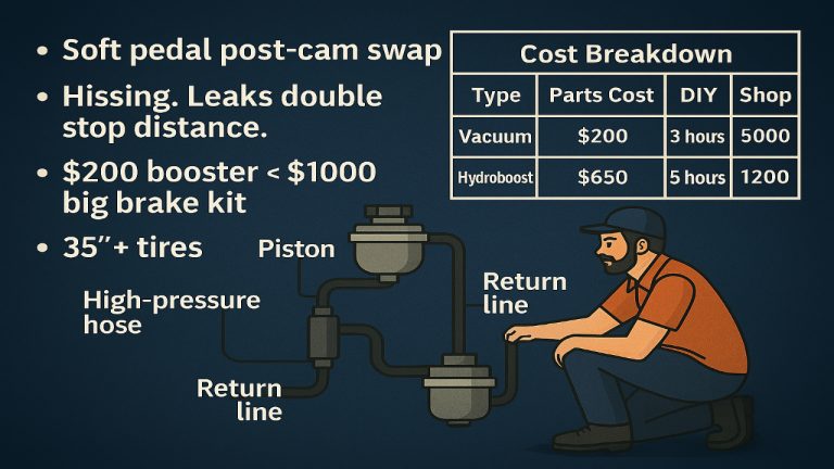 Vacuum brake booster vs hydroboost: Compare & Tips