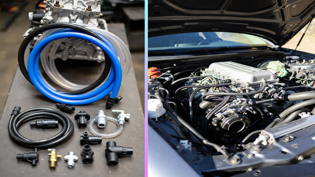 Automotive vacuum hose repair kit