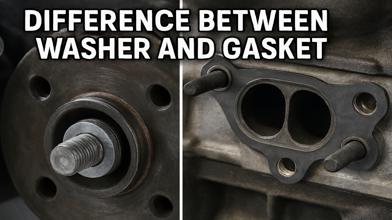 Difference between washer and gasket