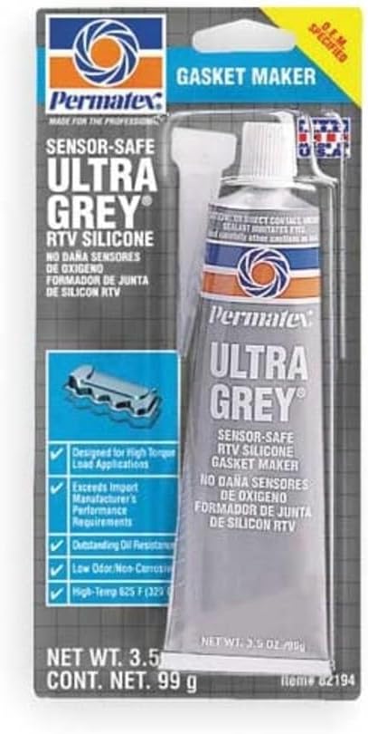 Permatex Ultra Grey Rigid High-Torque RTV