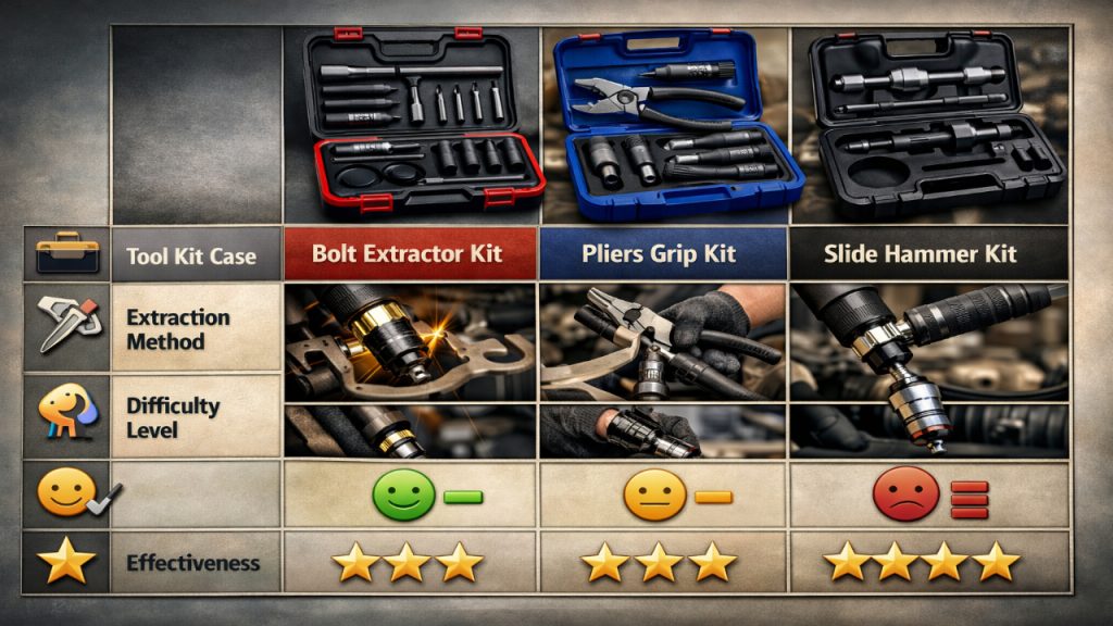 Comparison Table for best spark plug extractor kit